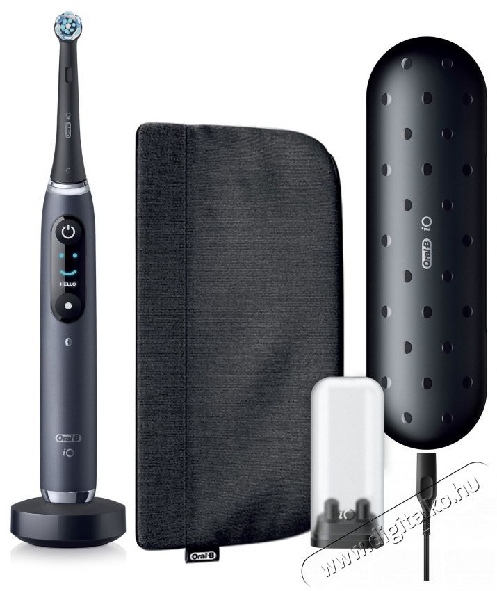 BRAUN Oral-B iO Series 9 Special Edition black Sz&eacute;ps&eacute;g&aacute;pol&aacute;s / Eg&eacute;szs&eacute;g - Sz&aacute;j / fog &aacute;pol&aacute;s - Elektromos fogkefe - 500787