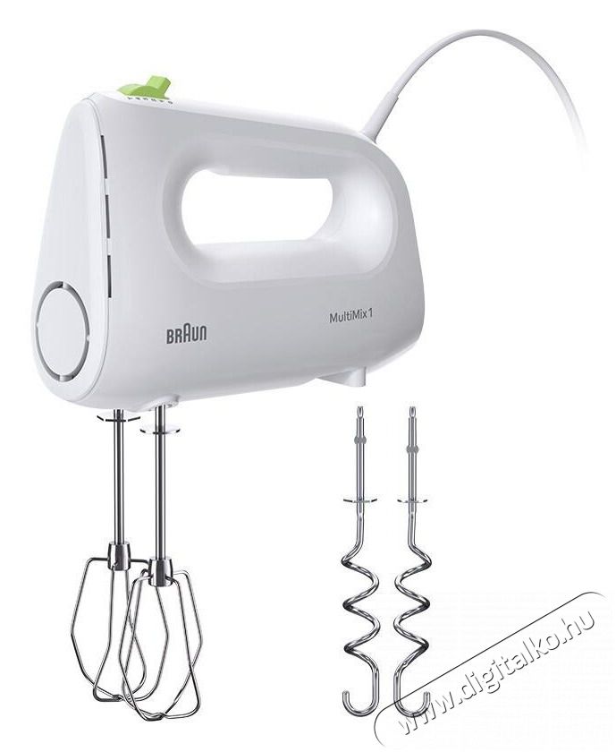 BRAUN HM1110WH k&eacute;zi mixer, feh&eacute;r Konyhai term&eacute;kek - Konyhai kisg&eacute;p (elők&eacute;sz&iacute;t&eacute;s / feldolgoz&aacute;s) - K&eacute;zi mixer - 500914