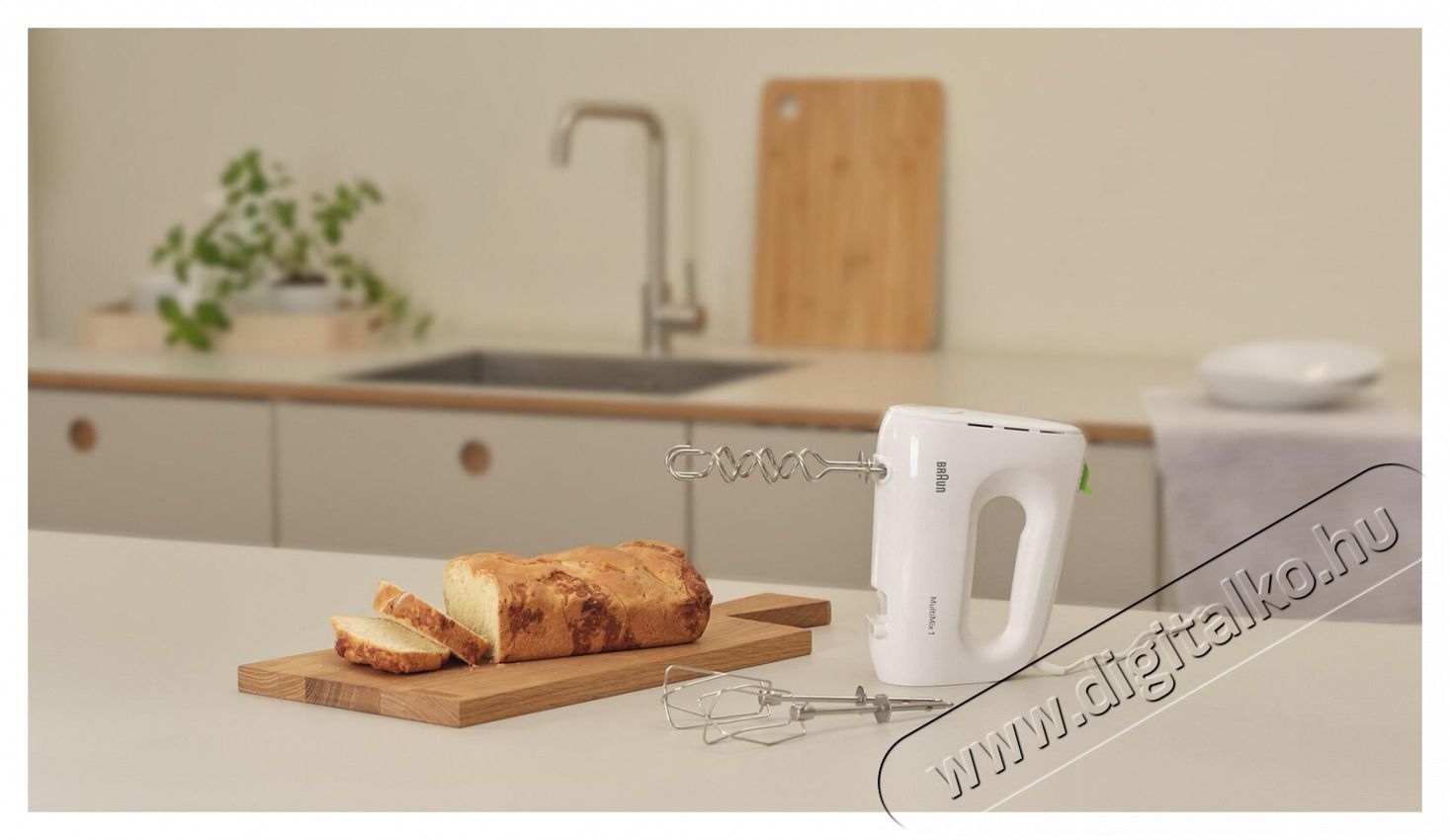 BRAUN HM1110WH k&eacute;zi mixer, feh&eacute;r Konyhai term&eacute;kek - Konyhai kisg&eacute;p (elők&eacute;sz&iacute;t&eacute;s / feldolgoz&aacute;s) - K&eacute;zi mixer - 500914