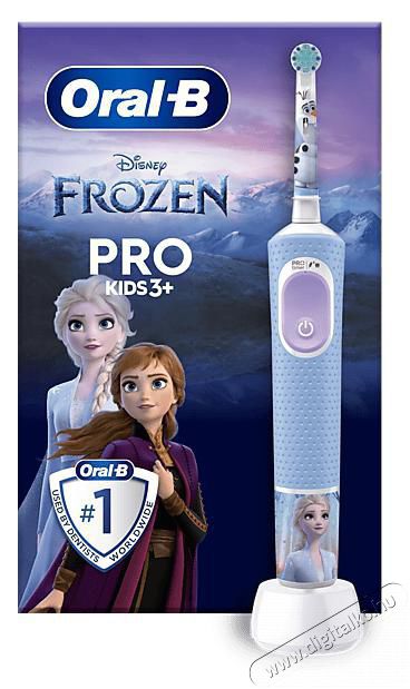 BRAUN Oral-B Pro Kids Frozen elektromos fogkefe gyerekeknek Sz&eacute;ps&eacute;g&aacute;pol&aacute;s / Eg&eacute;szs&eacute;g - Sz&aacute;j / fog &aacute;pol&aacute;s - Elektromos fogkefe - 500882