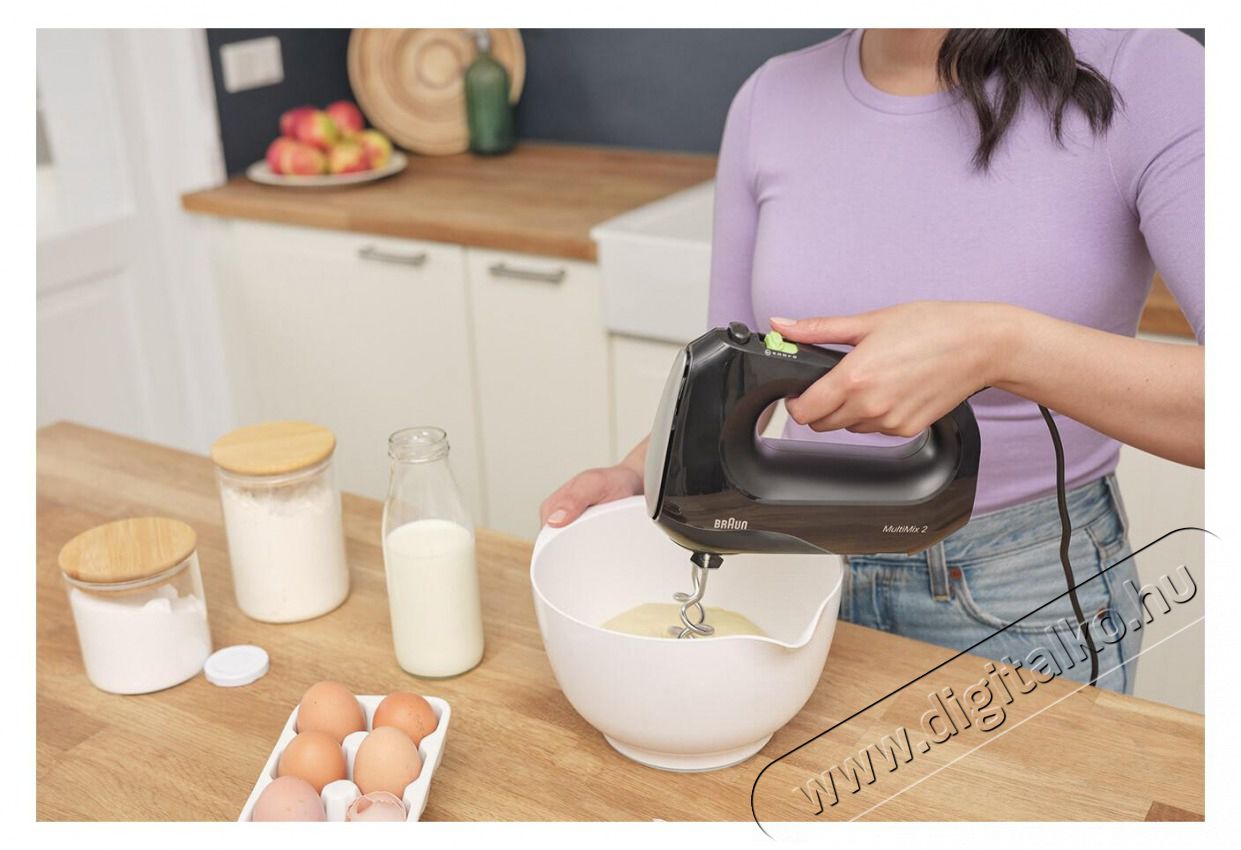BRAUN HM2110BK k&eacute;zi mixer, fekete Konyhai term&eacute;kek - Konyhai kisg&eacute;p (elők&eacute;sz&iacute;t&eacute;s / feldolgoz&aacute;s) - K&eacute;zi mixer - 500928