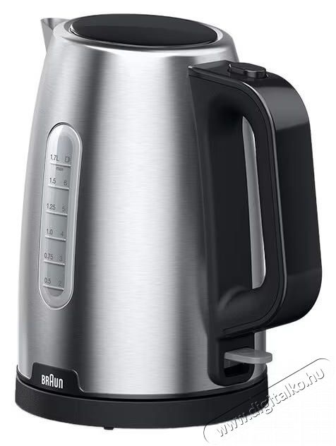 BRAUN WK1500BK v&iacute;zforral&oacute;, rozsdamentes ac&eacute;l, fekete Konyhai term&eacute;kek - V&iacute;zforral&oacute; / teafőző - 500915
