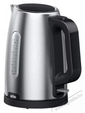 BRAUN WK1500BK v&iacute;zforral&oacute;, rozsdamentes ac&eacute;l, fekete Konyhai term&eacute;kek - V&iacute;zforral&oacute; / teafőző - 500915