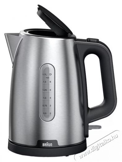 BRAUN WK1500BK v&iacute;zforral&oacute;, rozsdamentes ac&eacute;l, fekete Konyhai term&eacute;kek - V&iacute;zforral&oacute; / teafőző - 500915