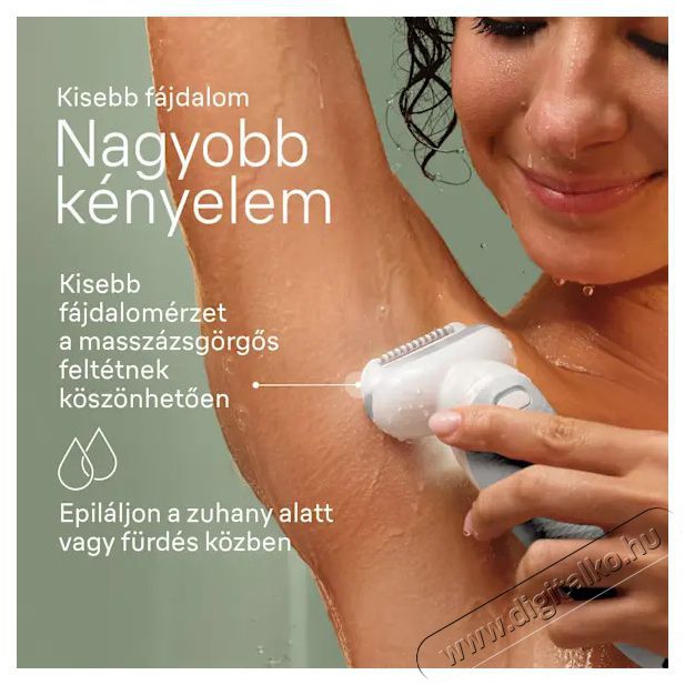 BRAUN Silk-&eacute;pil 9 9-041 Wet & Dry epil&aacute;tor Sz&eacute;ps&eacute;g&aacute;pol&aacute;s / Eg&eacute;szs&eacute;g - Szőrtelen&iacute;tő / borotva - Női szőrtelen&iacute;tő - 500881