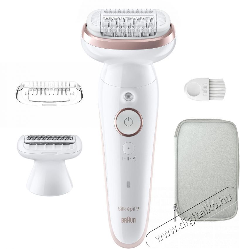 Silk-épil 9 9-030 Epilátor fehér/rózsaszín