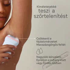 BRAUN Silk&middot;&eacute;pil 7 7-030 Epil&aacute;tor Feh&eacute;r/r&oacute;zsasz&iacute;n Sz&eacute;ps&eacute;g&aacute;pol&aacute;s / Eg&eacute;szs&eacute;g - Szőrtelen&iacute;tő / borotva - Női szőrtelen&iacute;tő - 501028