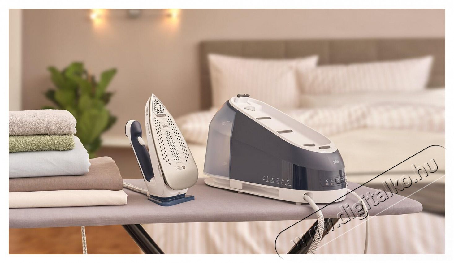 BRAUN IS5245BL GŐZ&Aacute;LLOM&Aacute;S H&aacute;ztart&aacute;s / Otthon / K&uuml;lt&eacute;r - Vasal&oacute; - Gőz&aacute;llom&aacute;s - 496617