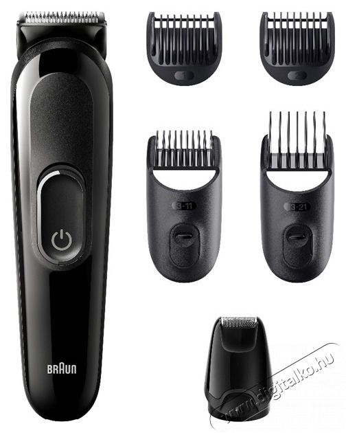 BRAUN MGK3410 multifunkci&oacute;s testszőrzet &aacute;pol&oacute; Sz&eacute;ps&eacute;g&aacute;pol&aacute;s / Eg&eacute;szs&eacute;g - Szőrtelen&iacute;tő / borotva - F&eacute;rfi borotva - 501918