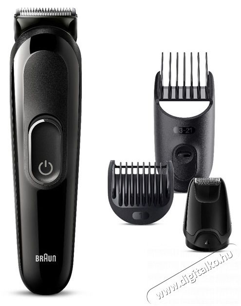 BRAUN MGK3410 multifunkci&oacute;s testszőrzet &aacute;pol&oacute; Sz&eacute;ps&eacute;g&aacute;pol&aacute;s / Eg&eacute;szs&eacute;g - Szőrtelen&iacute;tő / borotva - F&eacute;rfi borotva - 501918