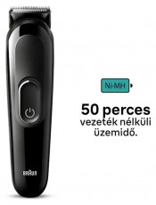 BRAUN MGK3410 multifunkci&oacute;s testszőrzet &aacute;pol&oacute; Sz&eacute;ps&eacute;g&aacute;pol&aacute;s / Eg&eacute;szs&eacute;g - Szőrtelen&iacute;tő / borotva - F&eacute;rfi borotva - 501918