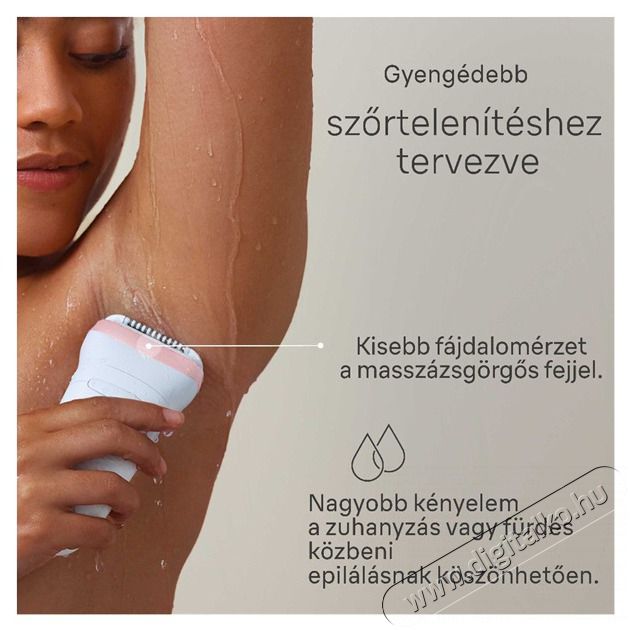 BRAUN SE7-060 epil&aacute;tor Sz&eacute;ps&eacute;g&aacute;pol&aacute;s / Eg&eacute;szs&eacute;g - Szőrtelen&iacute;tő / borotva - Női szőrtelen&iacute;tő - 501814