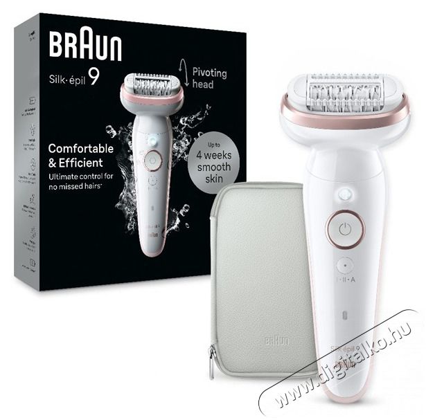 BRAUN SES9-000 epil&aacute;tor Sz&eacute;ps&eacute;g&aacute;pol&aacute;s / Eg&eacute;szs&eacute;g - Szőrtelen&iacute;tő / borotva - Női szőrtelen&iacute;tő - 501812
