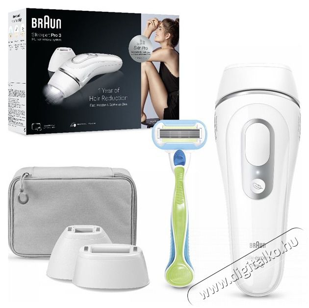 BRAUN SILK-EXPERT IPL PL3122 villan&oacute;f&eacute;nyes szőrtelen&iacute;tő Sz&eacute;ps&eacute;g&aacute;pol&aacute;s / Eg&eacute;szs&eacute;g - Szőrtelen&iacute;tő / borotva - Női szőrtelen&iacute;tő - 501769