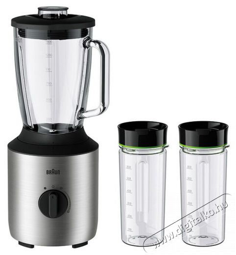 BRAUN JB3272SI ez&uuml;st turmixg&eacute;p Konyhai term&eacute;kek - Konyhai kisg&eacute;p (elők&eacute;sz&iacute;t&eacute;s / feldolgoz&aacute;s) - Turmixg&eacute;p - 502417