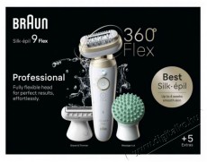BRAUN Silk-&eacute;pil 9 Flex 9-071 3D, feh&eacute;r/arany Sz&eacute;ps&eacute;g&aacute;pol&aacute;s / Eg&eacute;szs&eacute;g - Szőrtelen&iacute;tő / borotva - Női szőrtelen&iacute;tő - 503124