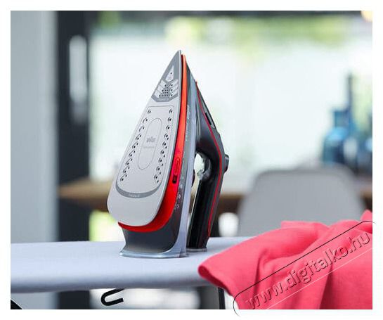 BRAUN FreeStyle 5 SI5057RD fekete-piros gőz&ouml;lős vasal&oacute; H&aacute;ztart&aacute;s / Otthon / K&uuml;lt&eacute;r - Vasal&oacute; - Vasal&oacute; - 505146