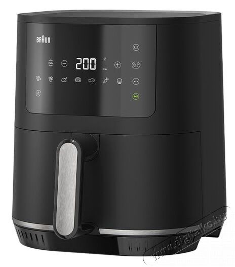 BRAUN MultiFry 3 HF3030 fekete forr&oacute;levegős s&uuml;tő Konyhai term&eacute;kek - Konyhai kisg&eacute;p (s&uuml;t&eacute;s / főz&eacute;s / hűt&eacute;s / &eacute;telk&eacute;sz&iacute;t&eacute;s) - L&eacute;gkever&eacute;ses főzőg&eacute;p / elektromos kukta / multifunkci&oacute;s s&uuml;tő - 505118