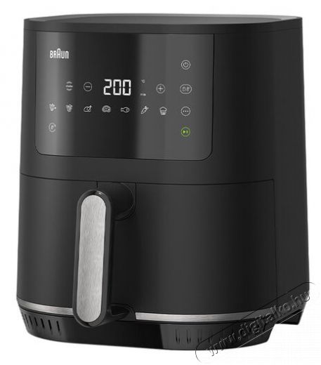 BRAUN MultiFry 3 HF3030 fekete forr&oacute;levegős s&uuml;tő Konyhai term&eacute;kek - Konyhai kisg&eacute;p (s&uuml;t&eacute;s / főz&eacute;s / hűt&eacute;s / &eacute;telk&eacute;sz&iacute;t&eacute;s) - L&eacute;gkever&eacute;ses főzőg&eacute;p / elektromos kukta / multifunkci&oacute;s s&uuml;tő - 505118