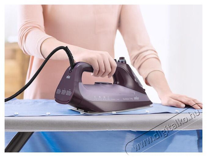 BRAUN TexStyle 7 Pro SI7181VI b&iacute;bor gőz&ouml;lős vasal&oacute; H&aacute;ztart&aacute;s / Otthon / K&uuml;lt&eacute;r - Vasal&oacute; - Vasal&oacute; - 505145