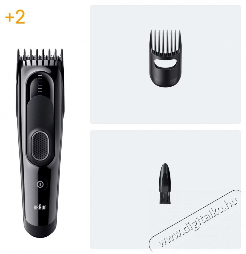 BRAUN HC 5510 hajv&aacute;g&oacute; Sz&eacute;ps&eacute;g&aacute;pol&aacute;s / Eg&eacute;szs&eacute;g - Haj&aacute;pol&aacute;s - Haj / szak&aacute;ll v&aacute;g&oacute;, ny&iacute;r&oacute; - 506876