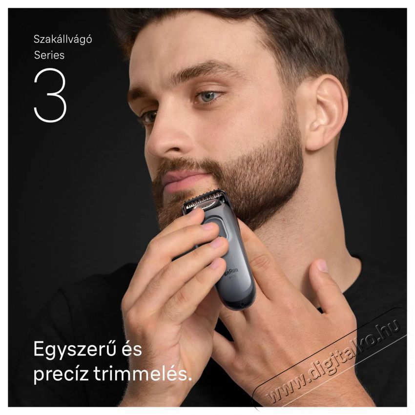 BRAUN Series 3 BT3520 Sz&eacute;ps&eacute;g&aacute;pol&aacute;s / Eg&eacute;szs&eacute;g - Haj&aacute;pol&aacute;s - Haj / szak&aacute;ll v&aacute;g&oacute;, ny&iacute;r&oacute; - 506596