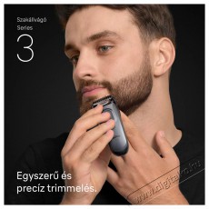 BRAUN Series 3 BT3520 Sz&eacute;ps&eacute;g&aacute;pol&aacute;s / Eg&eacute;szs&eacute;g - Haj&aacute;pol&aacute;s - Haj / szak&aacute;ll v&aacute;g&oacute;, ny&iacute;r&oacute; - 506596