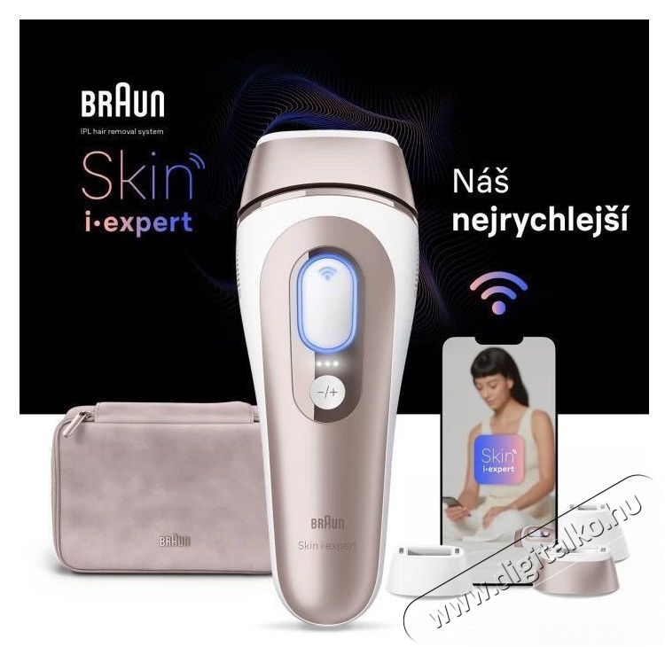 BRAUN Smart IPL Skin I&middot;Expert PL7253 + tok &eacute;s 3 fej Villan&oacute;f&eacute;nyes szőrtelen&iacute;tő Sz&eacute;ps&eacute;g&aacute;pol&aacute;s / Eg&eacute;szs&eacute;g - Szőrtelen&iacute;tő / borotva - Női szőrtelen&iacute;tő - 509835