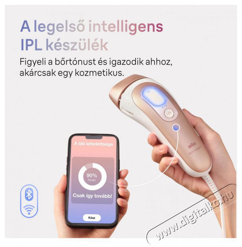 BRAUN Smart IPL Skin I&middot;Expert PL7253 + tok &eacute;s 3 fej Villan&oacute;f&eacute;nyes szőrtelen&iacute;tő Sz&eacute;ps&eacute;g&aacute;pol&aacute;s / Eg&eacute;szs&eacute;g - Szőrtelen&iacute;tő / borotva - Női szőrtelen&iacute;tő - 509835