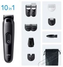 BRAUN Series 3 AIO3560 7in1 Sz&eacute;ps&eacute;g&aacute;pol&aacute;s / Eg&eacute;szs&eacute;g - Haj&aacute;pol&aacute;s - Haj / szak&aacute;ll v&aacute;g&oacute;, ny&iacute;r&oacute; - 510427
