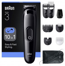BRAUN Series 3 AIO3560 7in1 Sz&eacute;ps&eacute;g&aacute;pol&aacute;s / Eg&eacute;szs&eacute;g - Haj&aacute;pol&aacute;s - Haj / szak&aacute;ll v&aacute;g&oacute;, ny&iacute;r&oacute; - 510427