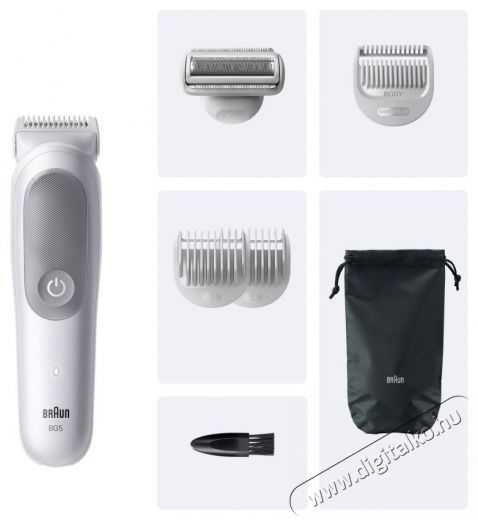 BRAUN Series 5 BG5550 Sz&eacute;ps&eacute;g&aacute;pol&aacute;s / Eg&eacute;szs&eacute;g - Haj&aacute;pol&aacute;s - Haj / szak&aacute;ll v&aacute;g&oacute;, ny&iacute;r&oacute; - 510444