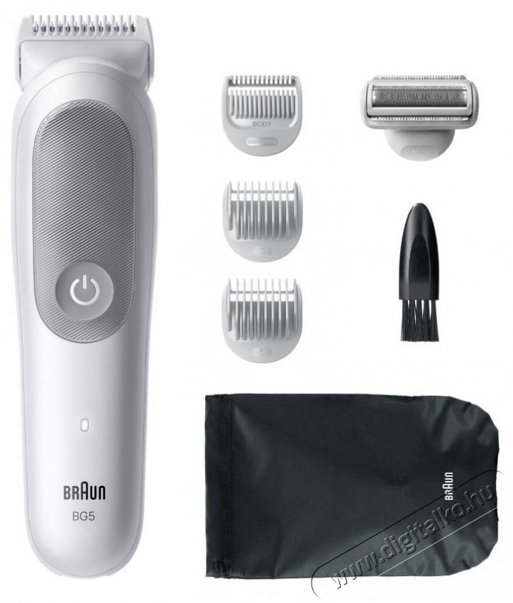 BRAUN Series 5 BG5550 Sz&eacute;ps&eacute;g&aacute;pol&aacute;s / Eg&eacute;szs&eacute;g - Haj&aacute;pol&aacute;s - Haj / szak&aacute;ll v&aacute;g&oacute;, ny&iacute;r&oacute; - 510444