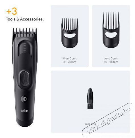 BRAUN Series 5 HC5530 Sz&eacute;ps&eacute;g&aacute;pol&aacute;s / Eg&eacute;szs&eacute;g - Haj&aacute;pol&aacute;s - Haj / szak&aacute;ll v&aacute;g&oacute;, ny&iacute;r&oacute; - 510445