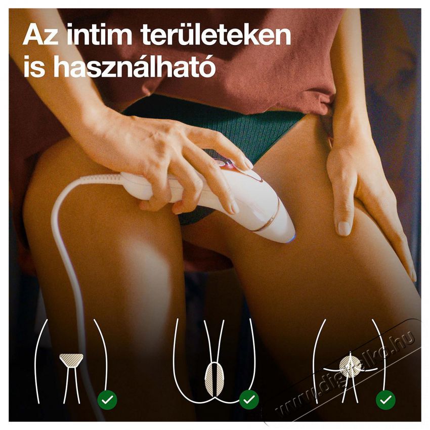 BRAUN IPL Silk&middot;expert Pro 5 PL5152 Sz&eacute;ps&eacute;g&aacute;pol&aacute;s / Eg&eacute;szs&eacute;g - Szőrtelen&iacute;tő / borotva - Tart&oacute;s szőrtelen&iacute;tő - 511810
