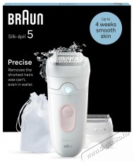 BRAUN Silk-&eacute;pil 5 5-030 Feh&eacute;r/R&oacute;zsasz&iacute;n Sz&eacute;ps&eacute;g&aacute;pol&aacute;s / Eg&eacute;szs&eacute;g - Szőrtelen&iacute;tő / borotva - Női szőrtelen&iacute;tő - 511843