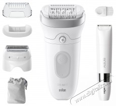 BRAUN Silk&middot;&eacute;pil 7 7-441, Feh&eacute;r/Ez&uuml;st + mini szőrtelen&iacute;tő Sz&eacute;ps&eacute;g&aacute;pol&aacute;s / Eg&eacute;szs&eacute;g - Szőrtelen&iacute;tő / borotva - Női szőrtelen&iacute;tő - 511818