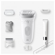 BRAUN Silk&middot;&eacute;pil 7 7-441, Feh&eacute;r/Ez&uuml;st + mini szőrtelen&iacute;tő Sz&eacute;ps&eacute;g&aacute;pol&aacute;s / Eg&eacute;szs&eacute;g - Szőrtelen&iacute;tő / borotva - Női szőrtelen&iacute;tő - 511818