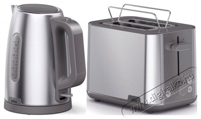 BRAUN PurShine Reggeli kollekci&oacute; - sz&uuml;rke (WK1500. GY & HT1510. GY) Konyhai term&eacute;kek - Konyhai eszk&ouml;z - K&eacute;szlet / szett - 512959