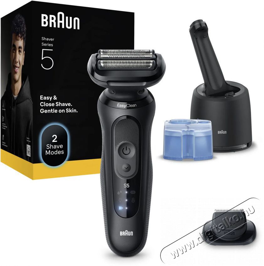 BRAUN Series 5 Wet&Dry 52-N7200CC &Uacute;jdons&aacute;gok - &Uacute;j term&eacute;kek - 512654
