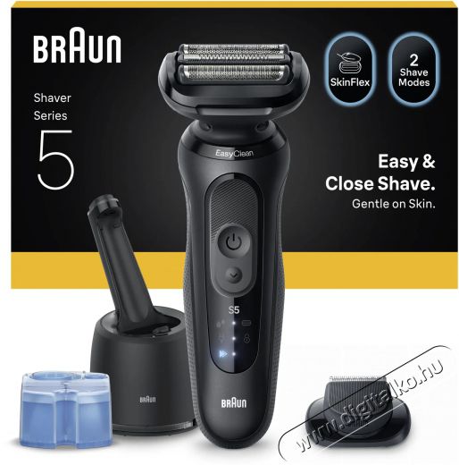 BRAUN Series 5 Wet&Dry 52-N7200CC &Uacute;jdons&aacute;gok - &Uacute;j term&eacute;kek - 512654