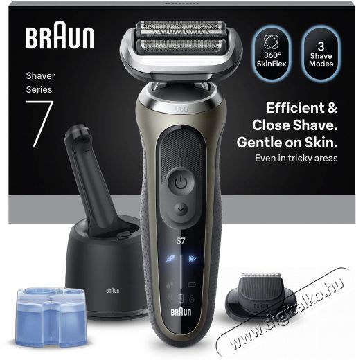 BRAUN Series 7 Wet&Dry 72-C7200CC &Uacute;jdons&aacute;gok - &Uacute;j term&eacute;kek - 512653