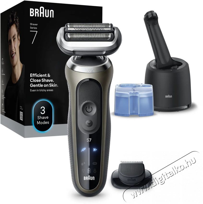 BRAUN Series 7 Wet&Dry 72-C7200CC &Uacute;jdons&aacute;gok - &Uacute;j term&eacute;kek - 512653