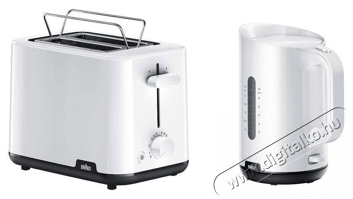 BRAUN WK1100 WH + Braun HT1010WH Konyhai term&eacute;kek - Konyhai eszk&ouml;z - K&eacute;szlet / szett - 512957