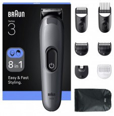 BRAUN AIO 3540 multifunkci&oacute;s testszőrzet &aacute;pol&oacute; Sz&eacute;ps&eacute;g&aacute;pol&aacute;s / Eg&eacute;szs&eacute;g - Szőrtelen&iacute;tő / borotva - F&eacute;rfi borotva - 513495