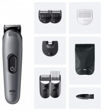 BRAUN AIO 3540 multifunkci&oacute;s testszőrzet &aacute;pol&oacute; Sz&eacute;ps&eacute;g&aacute;pol&aacute;s / Eg&eacute;szs&eacute;g - Szőrtelen&iacute;tő / borotva - F&eacute;rfi borotva - 513495