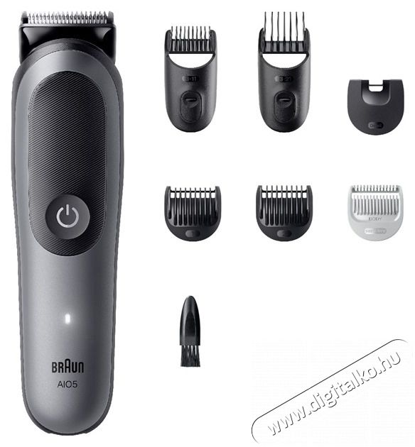 BRAUN AIO 5520 multifunkci&oacute;s testszőrzet &aacute;pol&oacute; Sz&eacute;ps&eacute;g&aacute;pol&aacute;s / Eg&eacute;szs&eacute;g - Szőrtelen&iacute;tő / borotva - F&eacute;rfi borotva - 513494