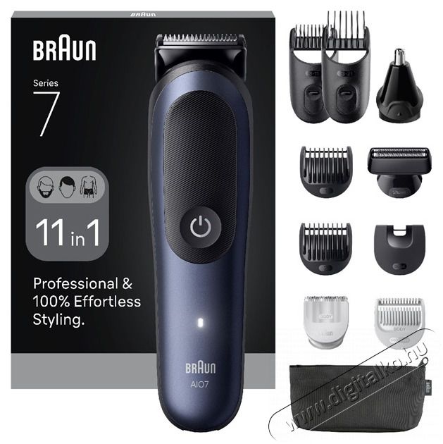 BRAUN AIO 7540 multifunkci&oacute;s testszőrzet &aacute;pol&oacute; Sz&eacute;ps&eacute;g&aacute;pol&aacute;s / Eg&eacute;szs&eacute;g - Szőrtelen&iacute;tő / borotva - F&eacute;rfi borotva - 513493
