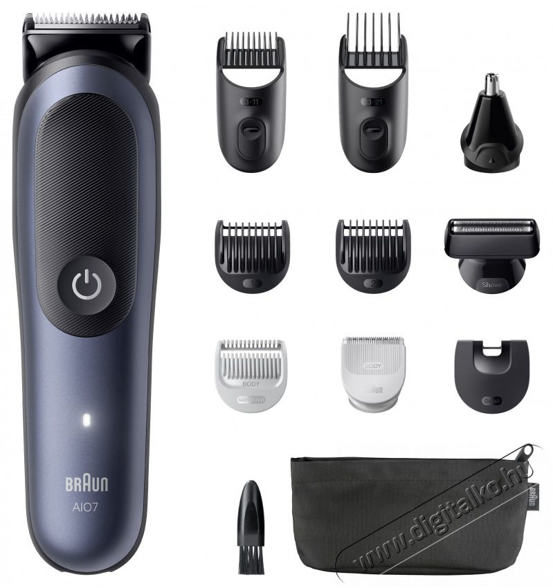BRAUN AIO 7540 multifunkci&oacute;s testszőrzet &aacute;pol&oacute; Sz&eacute;ps&eacute;g&aacute;pol&aacute;s / Eg&eacute;szs&eacute;g - Szőrtelen&iacute;tő / borotva - F&eacute;rfi borotva - 513493