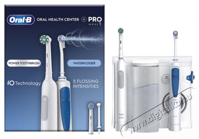 BRAUN Oral-B Health Center sz&aacute;jzuhany + Pro Series 1 elektromos fogkefe Sz&eacute;ps&eacute;g&aacute;pol&aacute;s / Eg&eacute;szs&eacute;g - Sz&aacute;j / fog &aacute;pol&aacute;s - Elektromos fogkefe - 524005